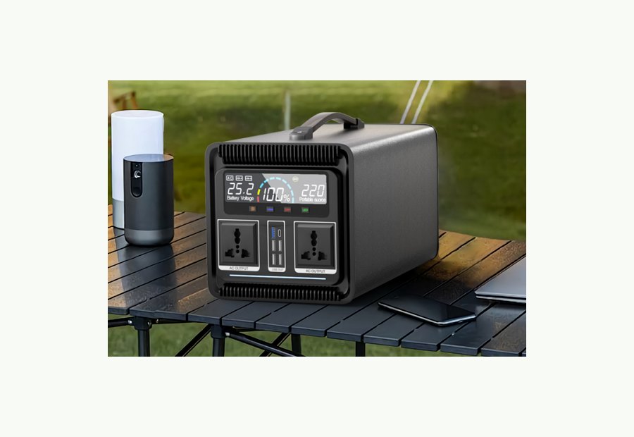 Compact outdoor power station